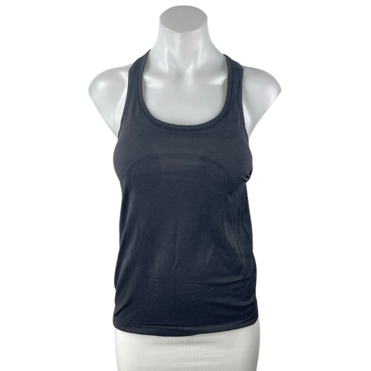 Lululemon Swiftly Tech Black Racerback Yoga Workout Athletic Tank Top Size M