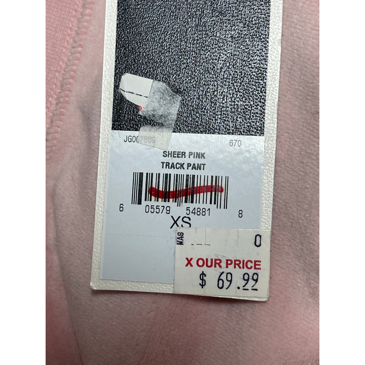NEW Juicy Couture Pink Low Rise Yoga Athletic Jogger Trousers Sweatpants Size XS