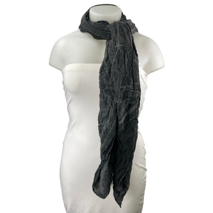 Women's Dark Gray Starry Constellation Stars Cover Up Shawl Wrap Neck Scarf OS