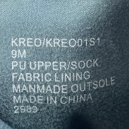 Steve Madden Kreo Women's Black Leather Platform Block Heel Tall Boots Size 9M