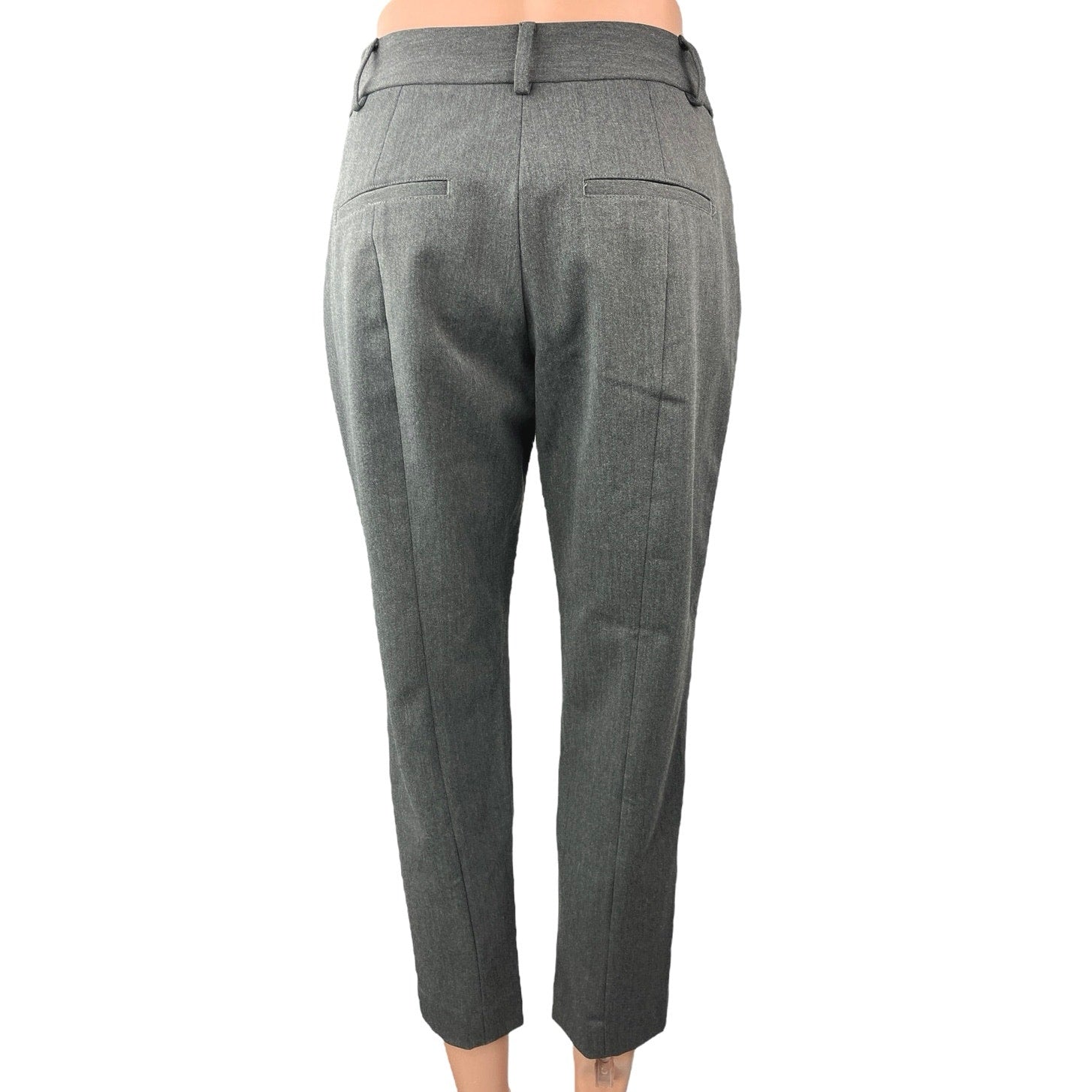 Express Women's Gray Publicist Ankle Mid Rise Cropped Trouser Dress Pa Brie Express Women's Gray Publicist Ankle Mid Rise Cropped Trouser Dress Pa Brie
