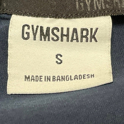 Gymshark Apollo Women's Blue Long Sleeves Logo Print Crew Neck Tee T-shirt Top S