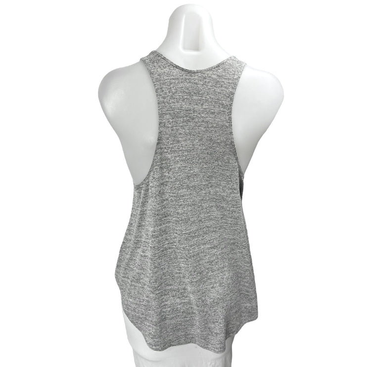 Aritzia Wilfred Free Gray Racerback Sleeveless Workout Athletic Tank Top Size L