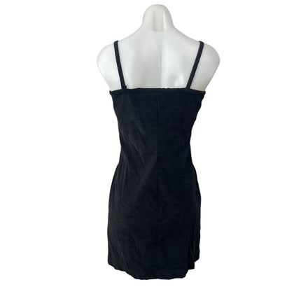California Concepts Black Sleeveless Square Neck Cami Mini Shift Tank Dress Sz 3