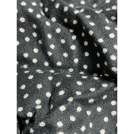 Abercrombie & Fitch Black Polka Dot Tie Strap Sleeveless Crop Cami Tank Top Sz M