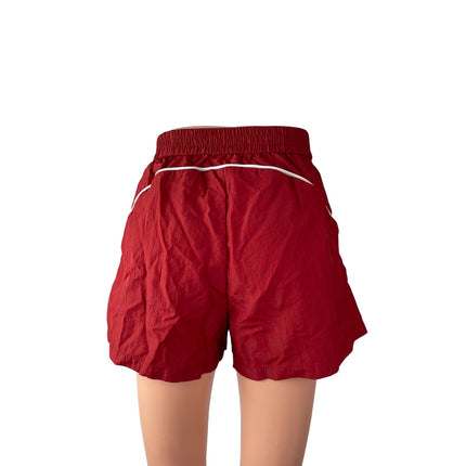 Cider Women's Red High Rise Yoga Running Workout Athletic Mini Shorts Size XS