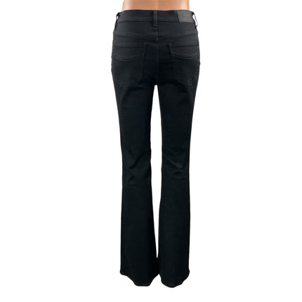 Madewell The Flea Market Women's Black High Rise Flare Denim Jeans Pants Size 25