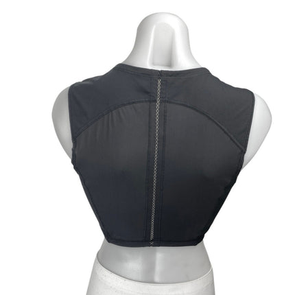 Lululemon Sculpt It Women's Black Sleeveless Activewear Fitness Crop Tank Top 6