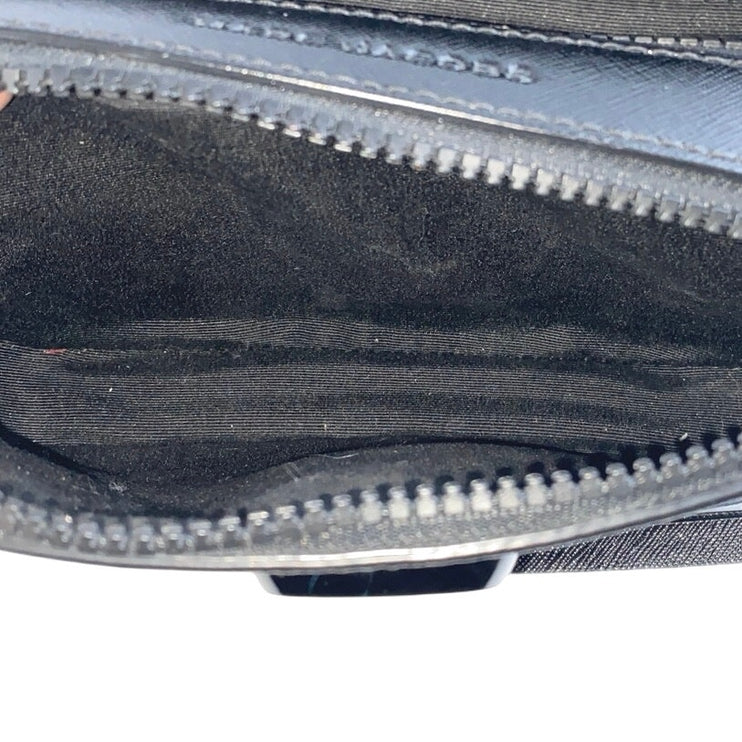 Marc Jacobs Snapshot DTM Black Genuine Leather Zip Unisex Purse Camera Bag OS