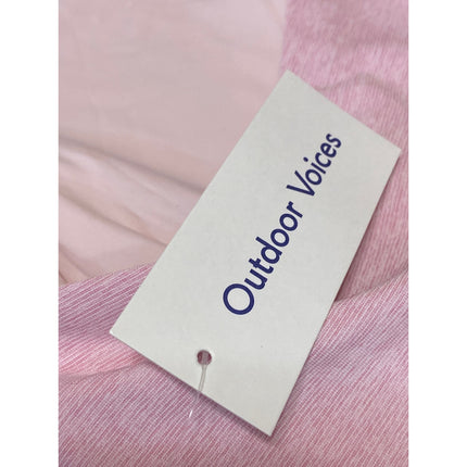 Outdoor Voices Court Pink Cut Out Yoga Athletic Activewear Mini Skort Dress XS