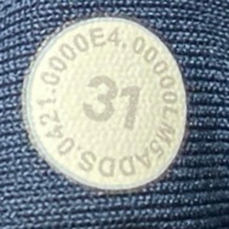 Lululemon ABC Classic Men's Blue Mid Rise Straight Leg Trousers Pants Size 31