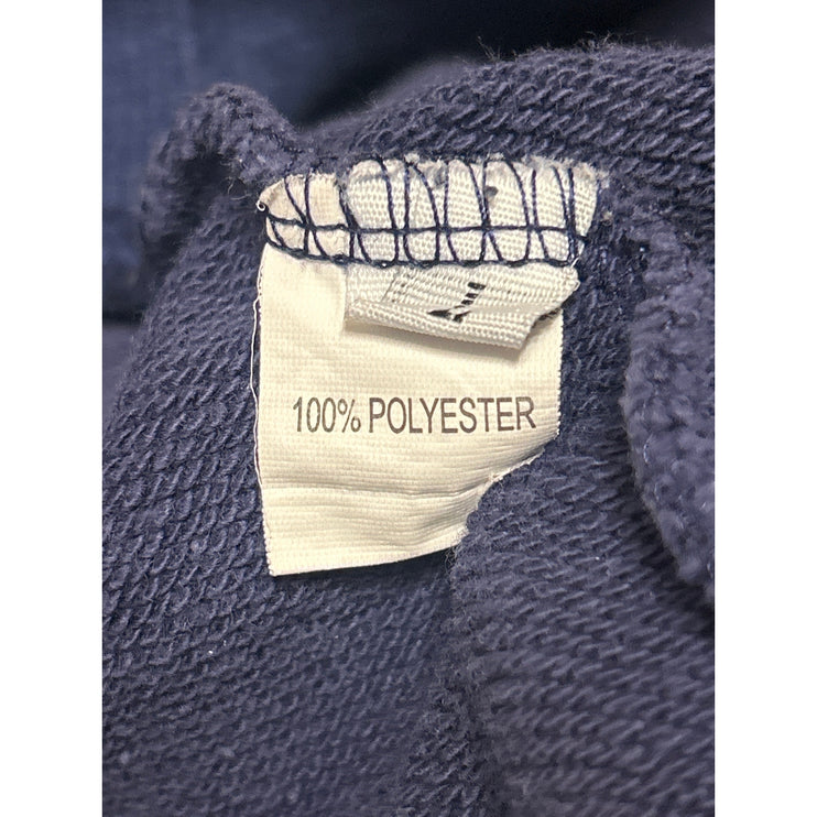 Gallery Dept Men's Blue Paint Graphic Logo Hoodie Hooded Sweatshirt Top Size L698