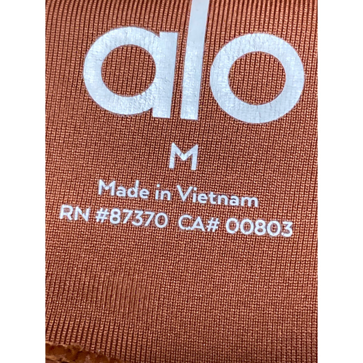 Alo Yoga Airlift Intrigue Athletic Activewear Crop Cami Tank Sports Bra Top Sz M