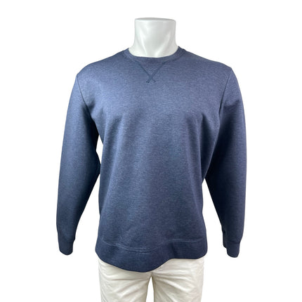 32 Degrees Men's Blue Crew Neck Long Sleeve Athletic Sweater Sweatshirt Top Sz L