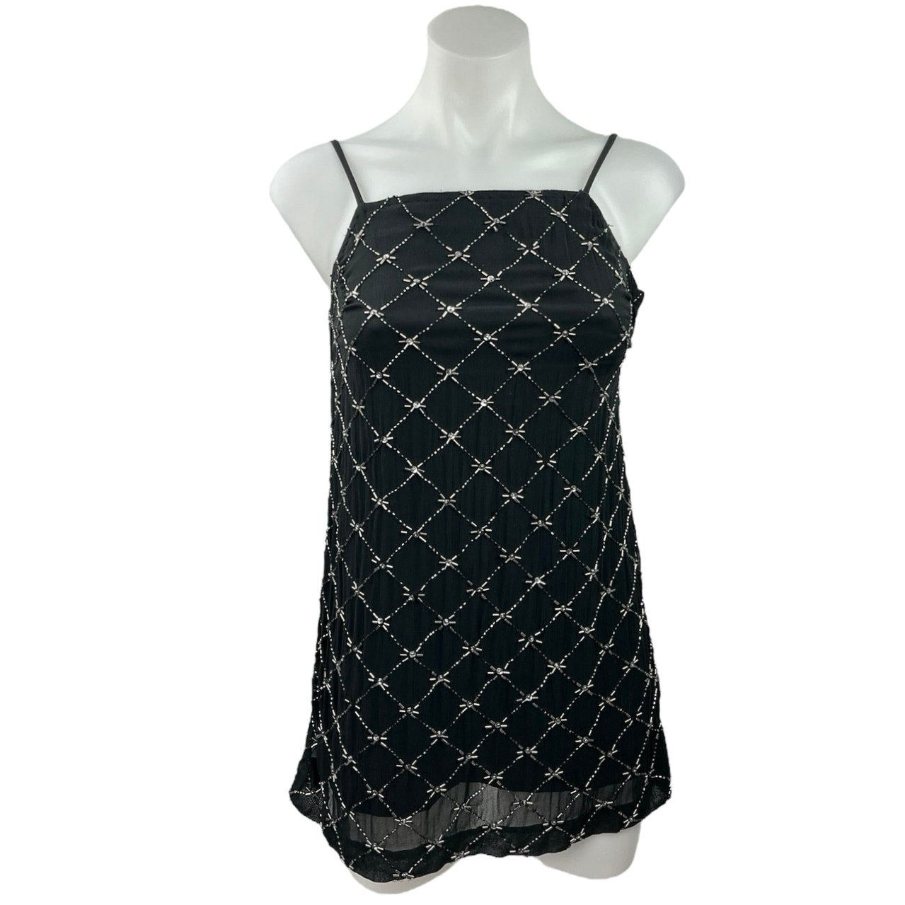 all saints beaded dress Inaya Embellished Mini Dress Black