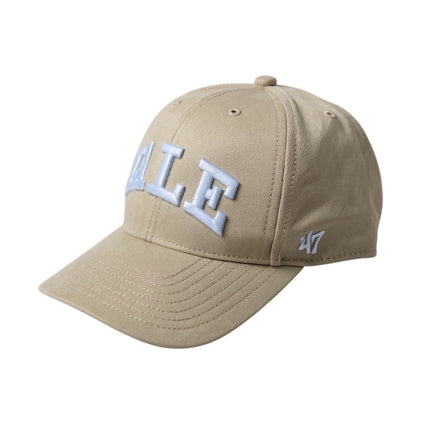 Yale University Bulldogs NCAA Primary Logo Beige Strapback baseball Cap Hat OS