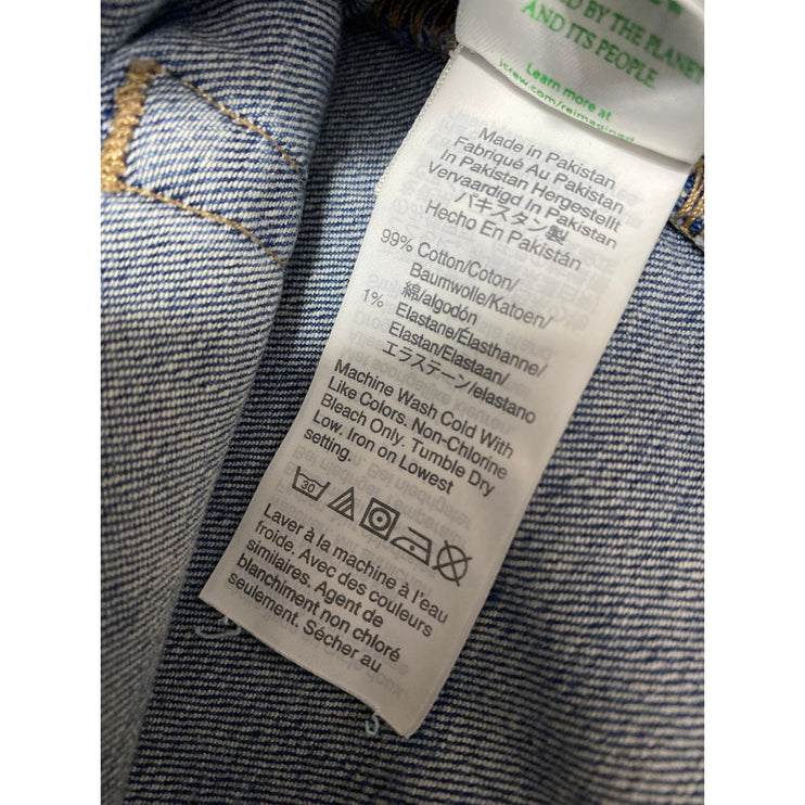 J.Crew Flex Men's Blue Medium Wash High Rise Slim Straight Leg Denim Jeans 32/30