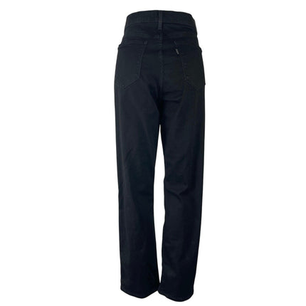 Levi's Classic Straight Women's Black High Rise Relaxed Denim Jeans Size XL