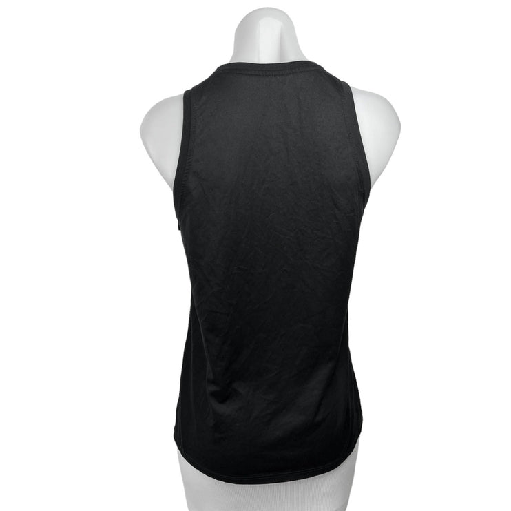 The Nike Tee Dri-Fit Women's Black Sleeveless Fitness Crew Neck T-shirt Top Sz S