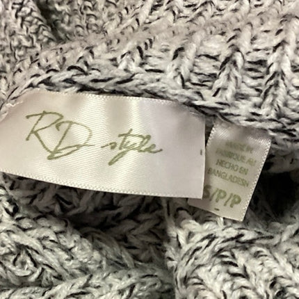 RD Style Women's Gray Turtleneck Knit Long Sleeve Pullover Sweater Top Size S