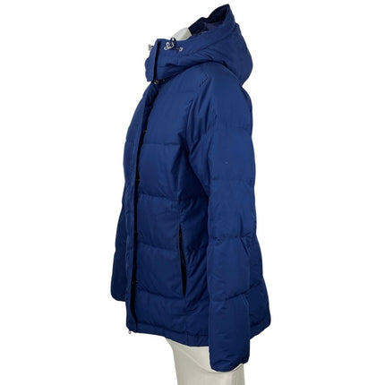 L.L.Bean Ultrawarm Women's Blue Hooded Insulated Down Puffer Coat Jacket Size S