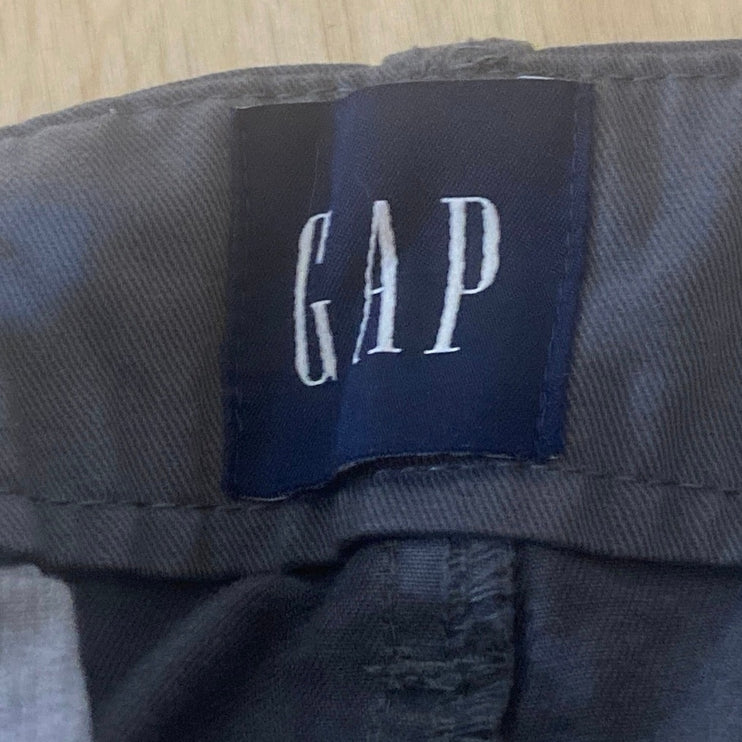 NEW GAP Gray Pleated High Rise Baggy Barrel Palazzo Wide Leg Trousers Pants 12
