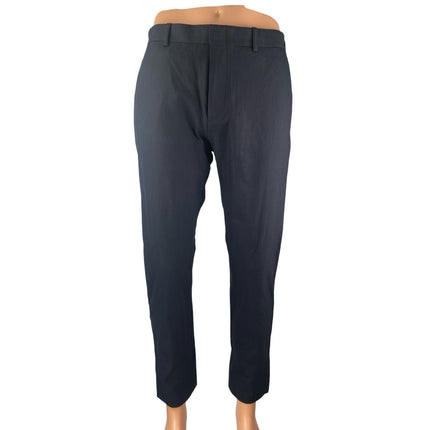 J.Crew Destination Mens Black Stretch Straight Performance Suit  Dress Pants 31