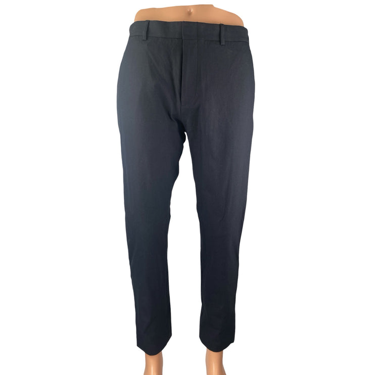 J.Crew Destination Mens Black Stretch Straight Performance Suit  Dress Pants 31