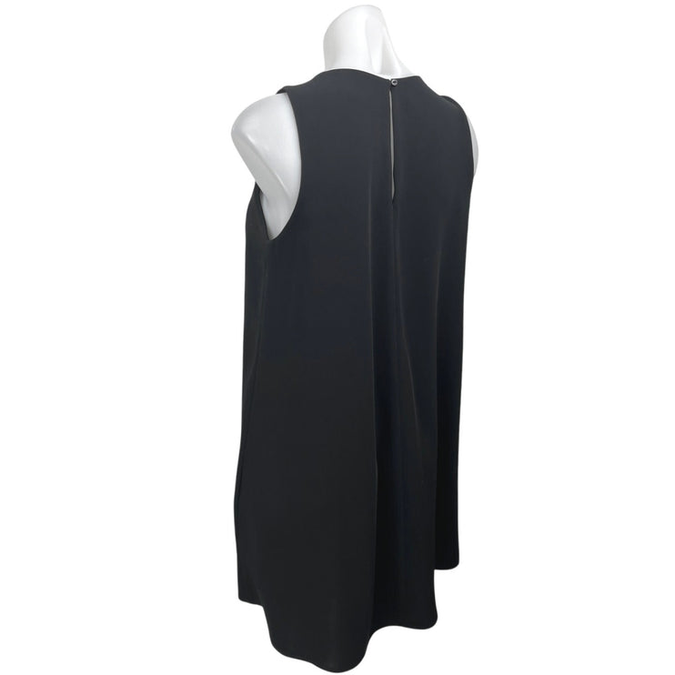 Aritzia Wilfred Free Black Sleeveless Cami Camisole Tank Mini Shift Dress Size L