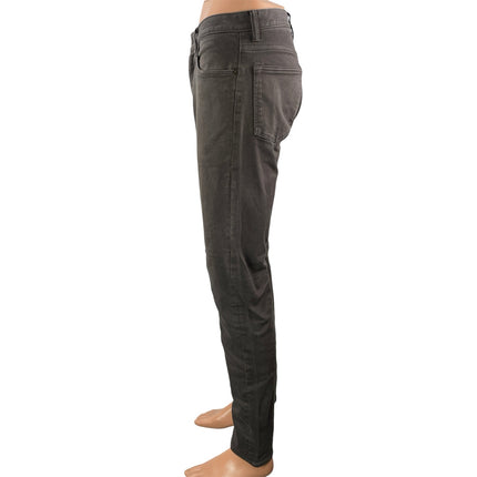 Todd Snyder Men's Dark Gray Mid Rise Slim Fit Straight Denim Jeans Size 28x32
