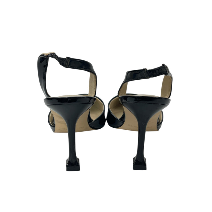 Marc Fisher Women's Black  Slingback Pointed Toe Stiletto Heels Pump Shoes Sz8.5