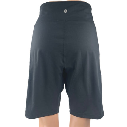 Baleaf Black High Waisted Activewear Athletic Yoga Fitness Biker Shorts Size 3XL