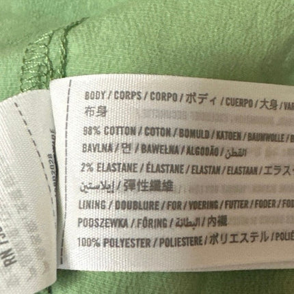 Abercrombie & Fitch Green Plunge Sleeveless Halter Lace Up Sheath Midi Dress SP