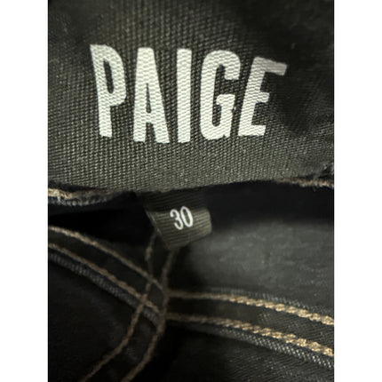 Paige Federal Men's Blue Mid Rise Skinny Straight Slim Fit Denim Jeans Pants 30