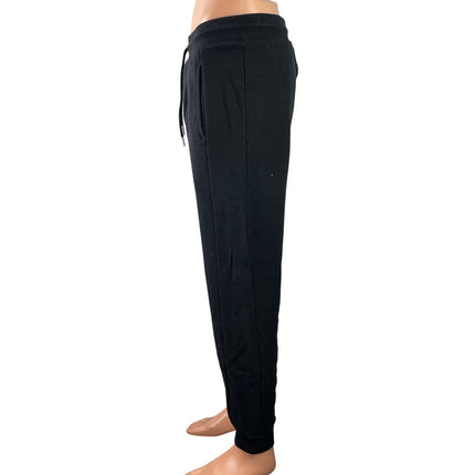 Sergio Tacchini Men's Black Drawstring Mid Rise Lounge Jogger Sweat Pants Size M