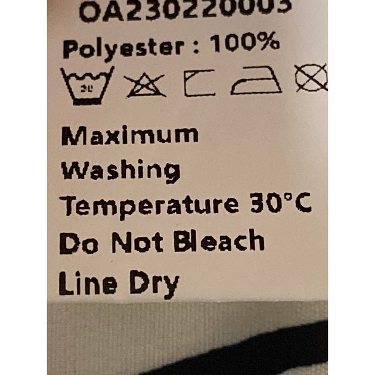 Commense Women's White Black Abstract Sleeveless Longline Cami Crop Top Size XS