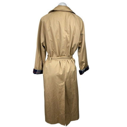 Marks & Spencer Women's Beige Tan Double Breasted Belted Trench Coat Jacket 10