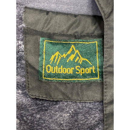 Outdoor Sport Men's Black Full Zip Long Sleeve Hooded Windbreaker Jacket Sz 3XL