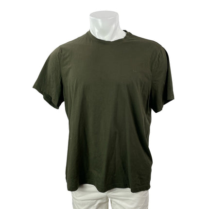 Michael Kors Men's Olive Green Short Sleeves Crew Neck Pullover  T-shirt Top XL