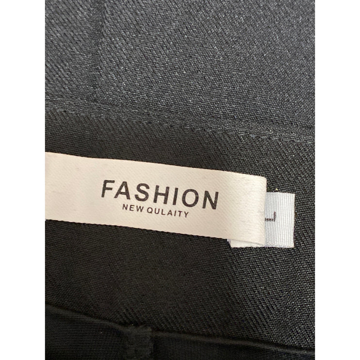 Fashion Women's Black High Waist Pleated Tennis Casual Mini A Line Skirt Size L