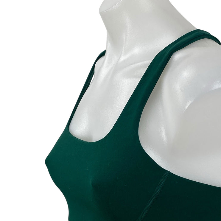 Free People FP Movement Green Racerback Yoga Athletic Sports Bra Crop Top Sz XS
