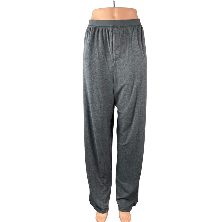 Quince Women's Gray High Rise Pull On Wide Leg Lounge Athletic Trousers Pants M