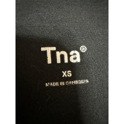 Aritzia TNA Women's Black Mid Rise Yoga Running Athletic Biker Shorts Size XS