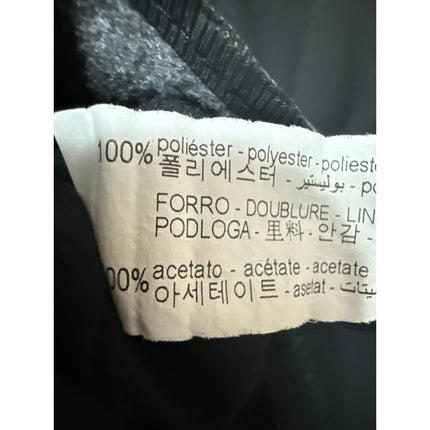 Zara Women's Black High Waisted Slit Zipper Mini Pencil A-line Skirt Skort Sz XS