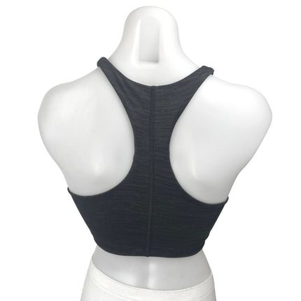 Outdoor Voices Women's Black Sleeveless Racerback Sports Bra Crop Tank Top Sz S