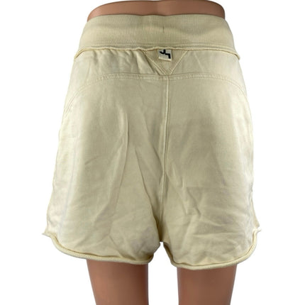 JoyLab Women's Yellow Drawstring High Waisted Workout Athletic Shorts Size M