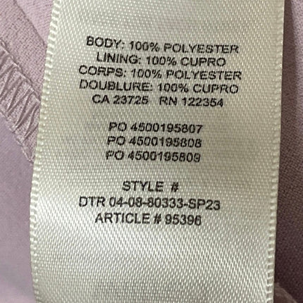 Aritzia Wilfred Lilac Purple Sleeveless Square Neck Fit & Flare Mini Dress 10