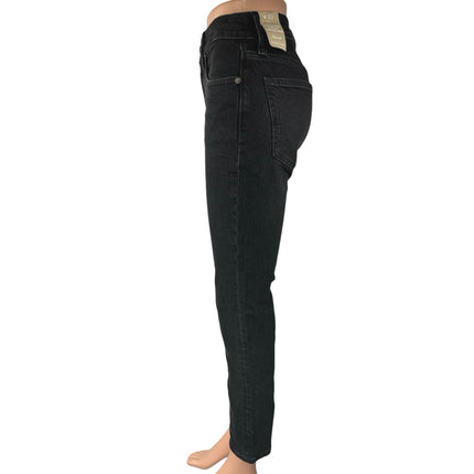 NEW Madewell The Perfect Vintage Women's Black Mid Rise Skinny Denim Jeans 23