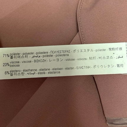 Zara Women's Pink High Waist Wide Leg Button Pockets Zipper Mini Shorts Size XS