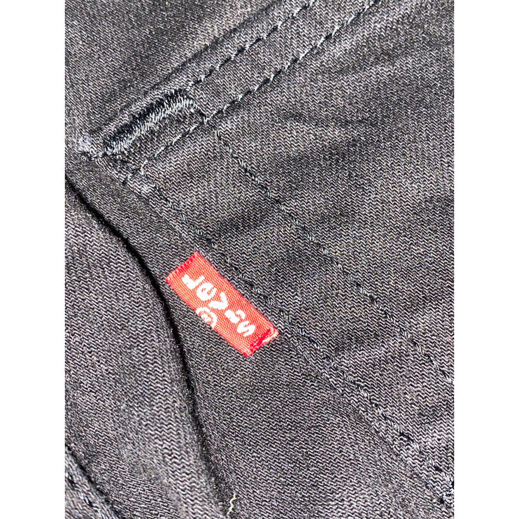 NEW Levi's 511 Men's Black High Waisted Slim Fit Straight Denim Jeans Pants 30